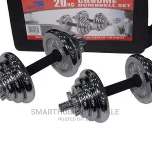 20kgs Crome Dumbbell.Crome