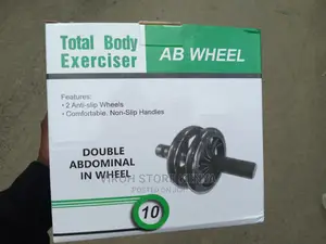 AB Wheel 180kgs Roller Double Wheel + Free Knee Mat