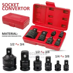 Spanner Socket Adapter Convertor Kit