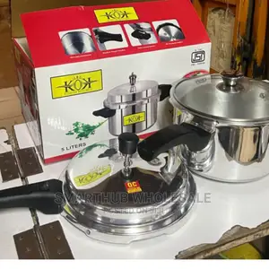 2 in 1 Kok One Handle Pressure Cooker 5ltrs