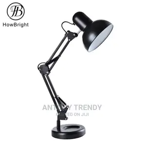 Light W/ Metal Clamp Vintage Work Office