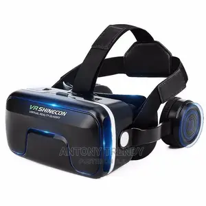 Vr Shinecon Virtual Reality 3d Vr Glasses W/ Earphone