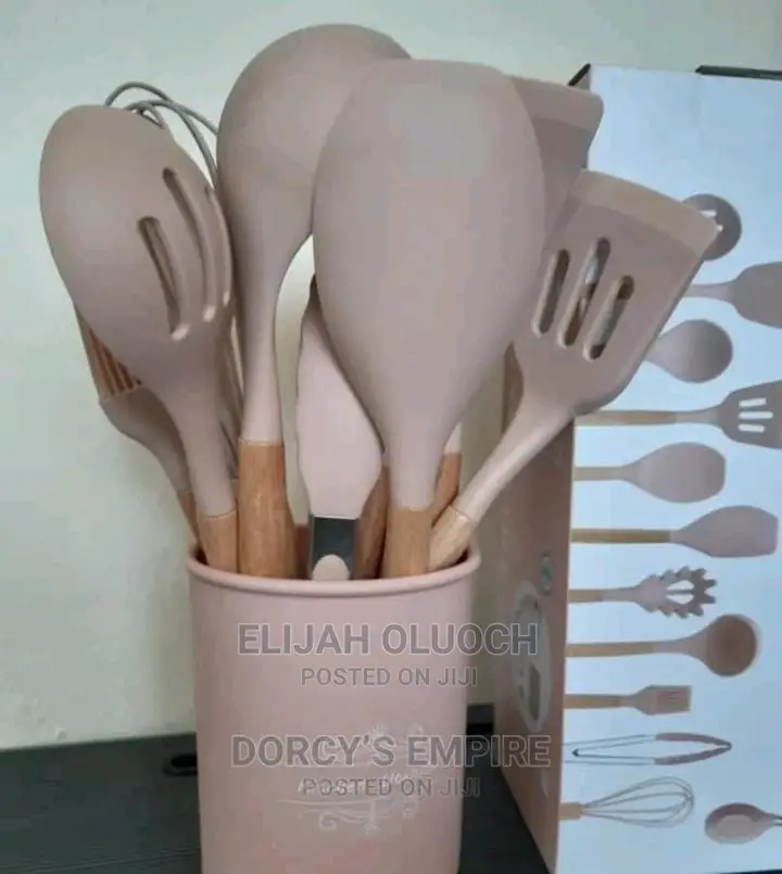 12pcs Silicon Spoon Set
