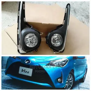 Yr2017+, Toyota Vitz, Fog Lamp Set With Chrome Finish