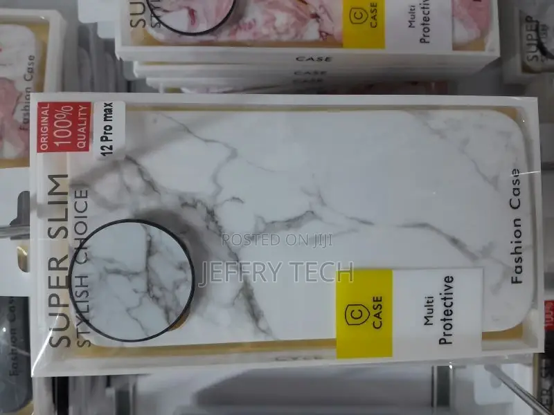 Apple iPhone 12 Pro Max Skin White Marble