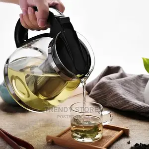 Transparent Glass Tea Pot 1500ml