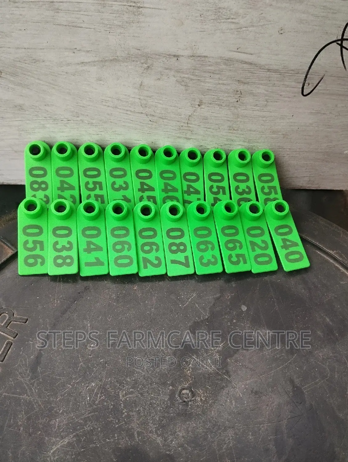 Numbered Ear Tags For Goats