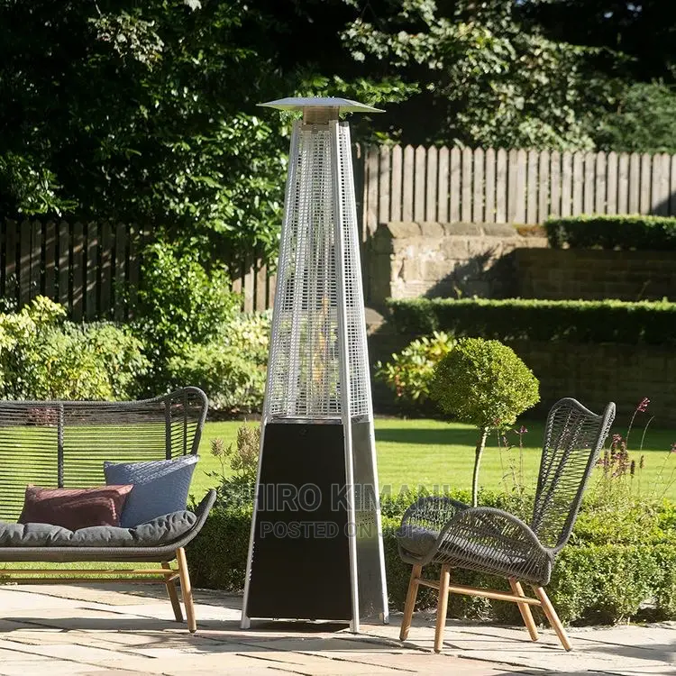 Pyramid Glass Patio Heater