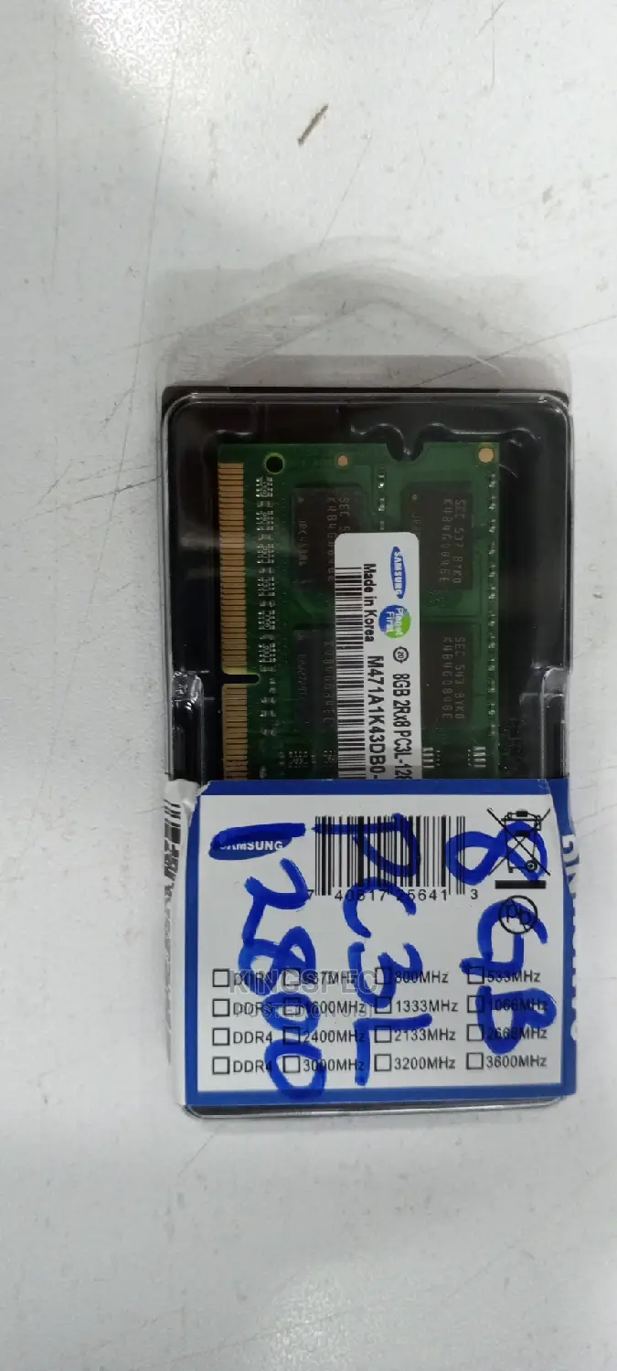 Laptop Memory 8gb Ddr3l(Pc3l)-12800mhz