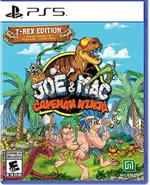 New Joe and Mac: Caveman Ninja - T-Rex Edition Ps5