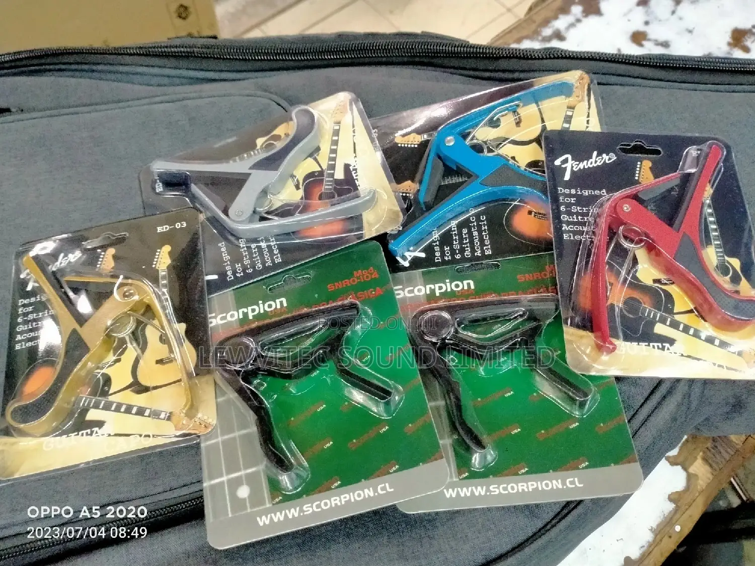 Fender/Scopio Guitar Capos