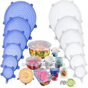 Food Cover* *Set of 6 Silicone Food Cover*
