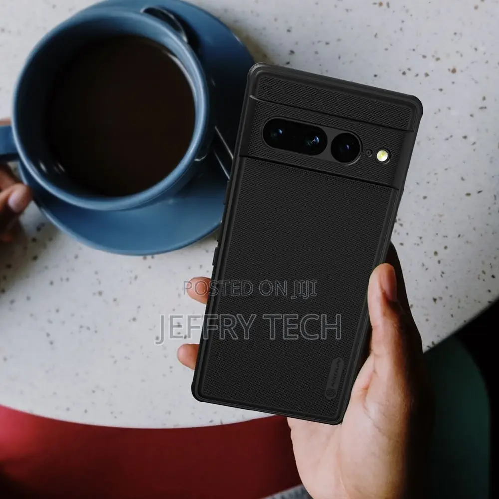 Google Pixel 7 Pro Case Black Nillkin Super Frosted Shield