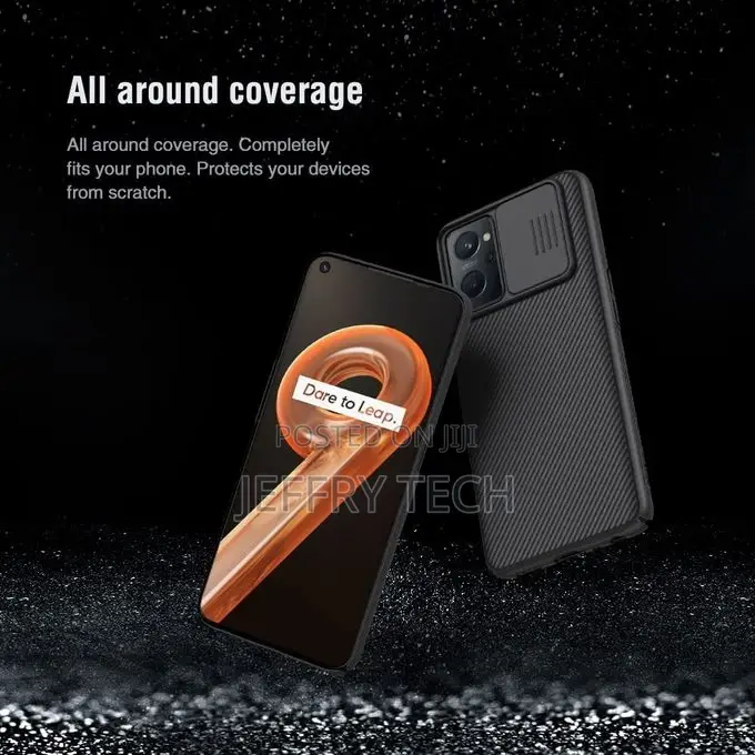 Nilkin Case for Oppo Realme 9i Camshield Camera