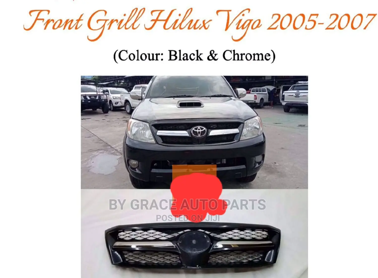Front Grill Vigo 2005.