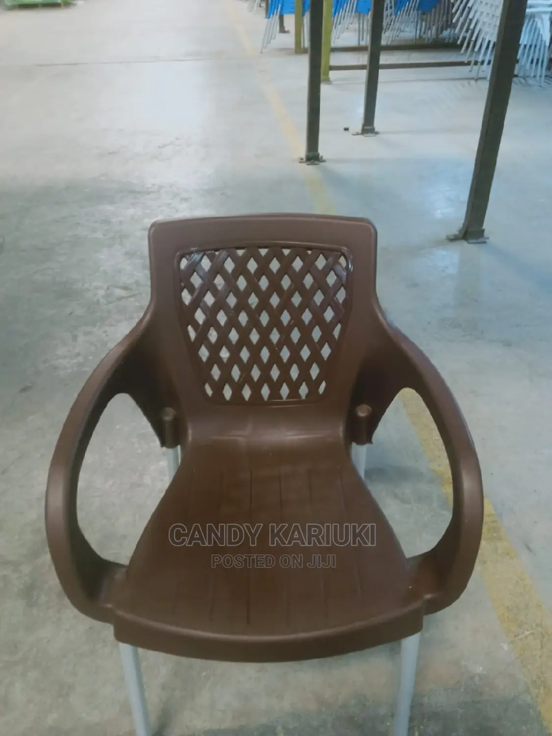 Brown Plastic Chair
