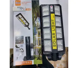 Solar Light 400W SOLAR STREETLIGHT With Motion Sensor Contro