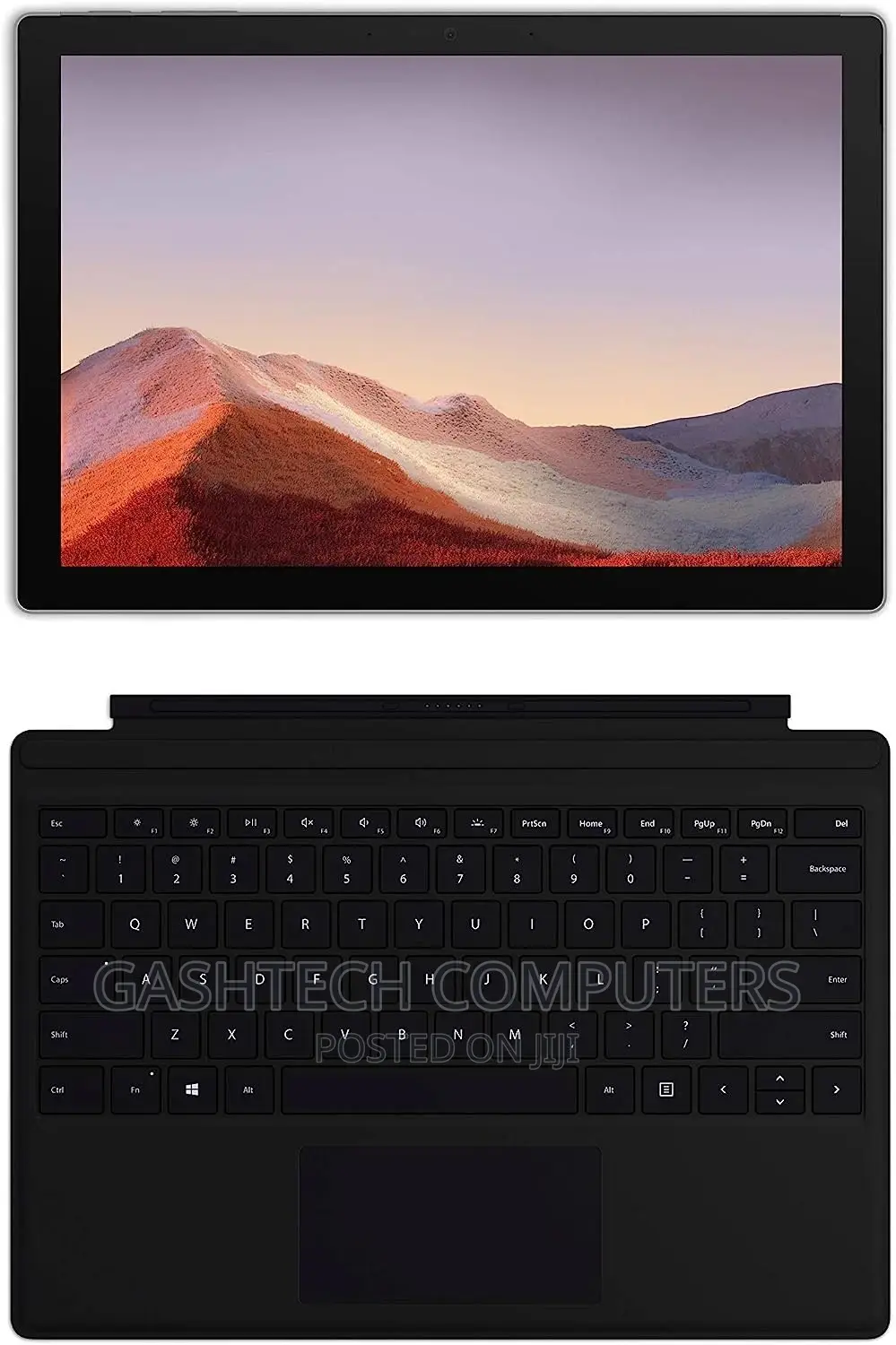 New Laptop Microsoft Surface Pro 7 16GB Intel Core I7 SSD 256GB