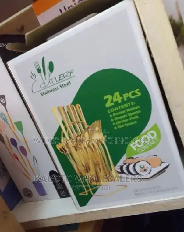 Cultrely Set Knives, Spoons Set