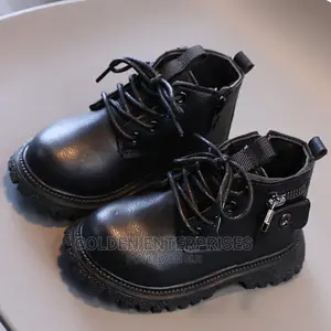 Black Kids Boots