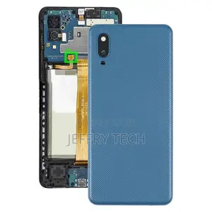 Battery Back Cover With Camera Lens Samsung Galaxy A02(Blue)