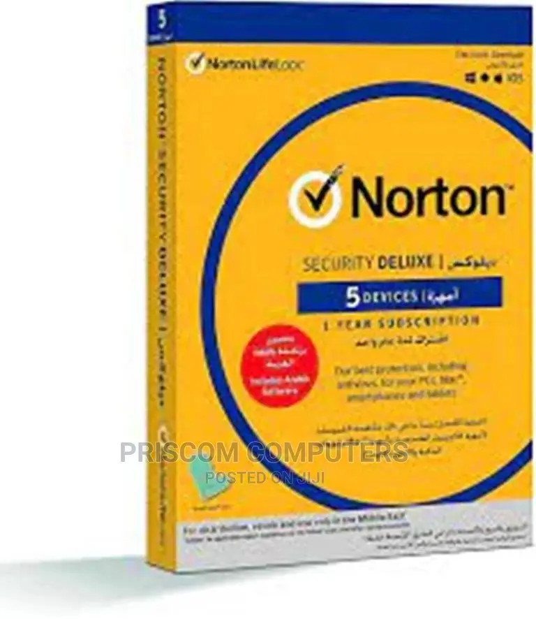 Norton Security Deluxe 5users