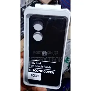 Huawei Nova 9 Silicone Back Case - Black
