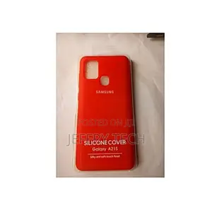 Samsung A21S Silicone Back Case - Red