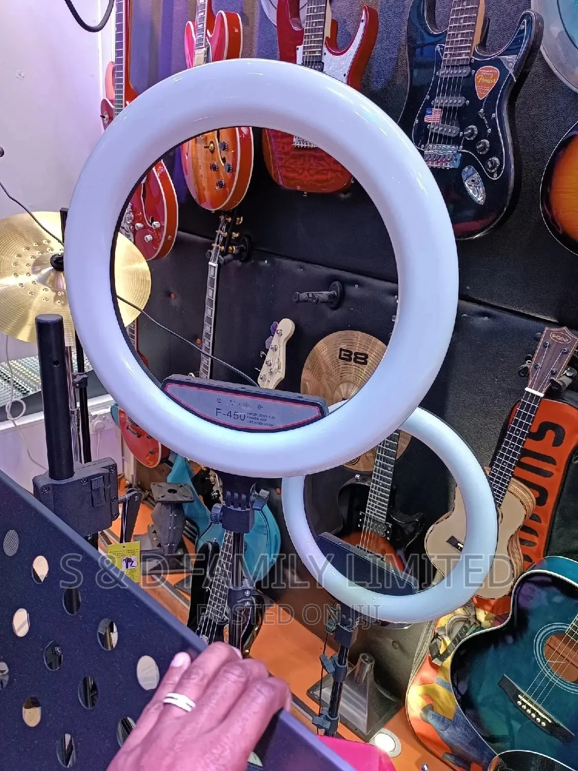 14 Inch Ring Light With Tripod Stand