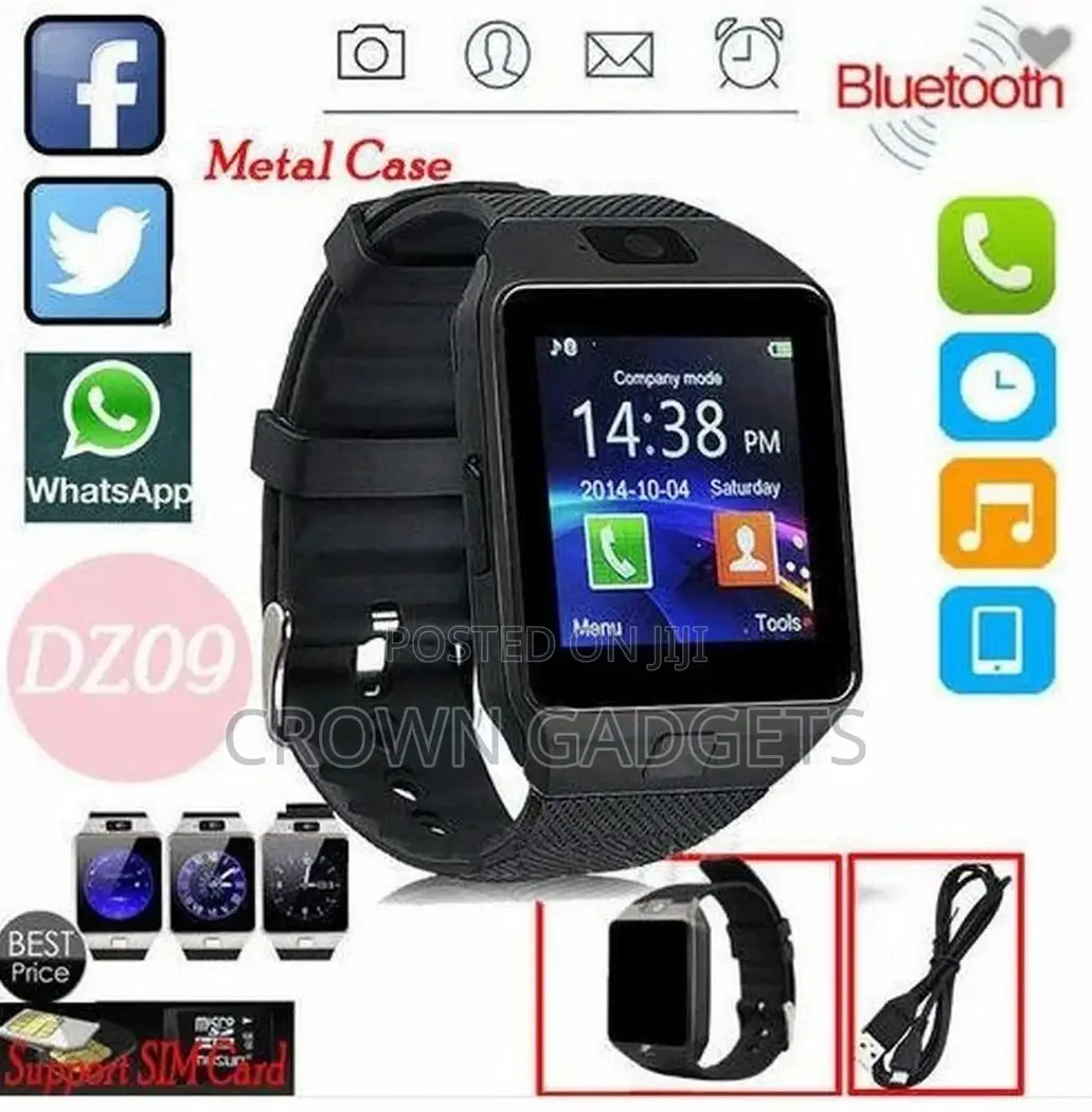 Smartwatch DZ09 Bluetooth Simcard Tf Card Android