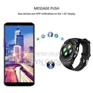 Generic V8 Smart Mobile Sport Watch With SIM