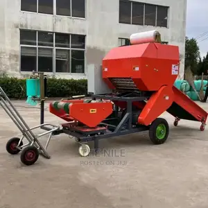Hay Straw Silage Baler Wrapper Packing Machine Agriculture