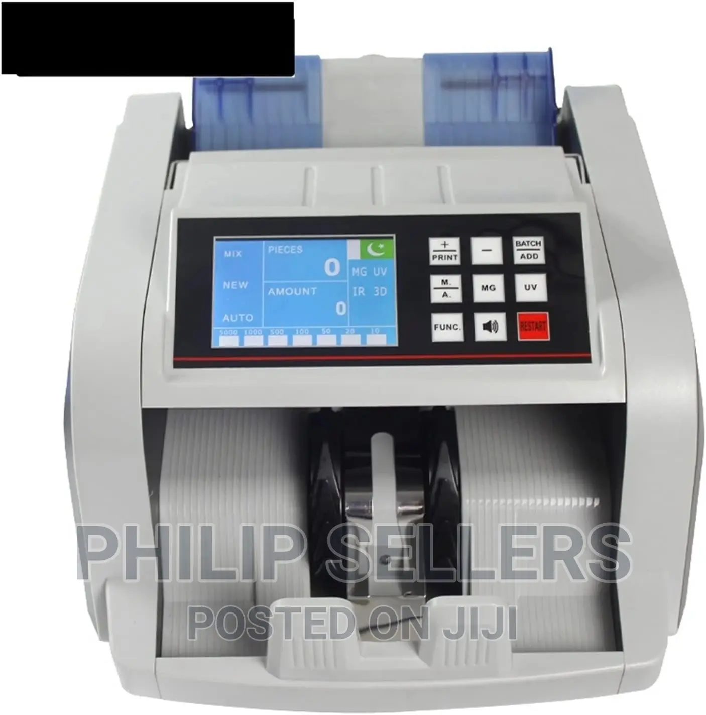 Money Counting Machine Works With Multiple Currencies