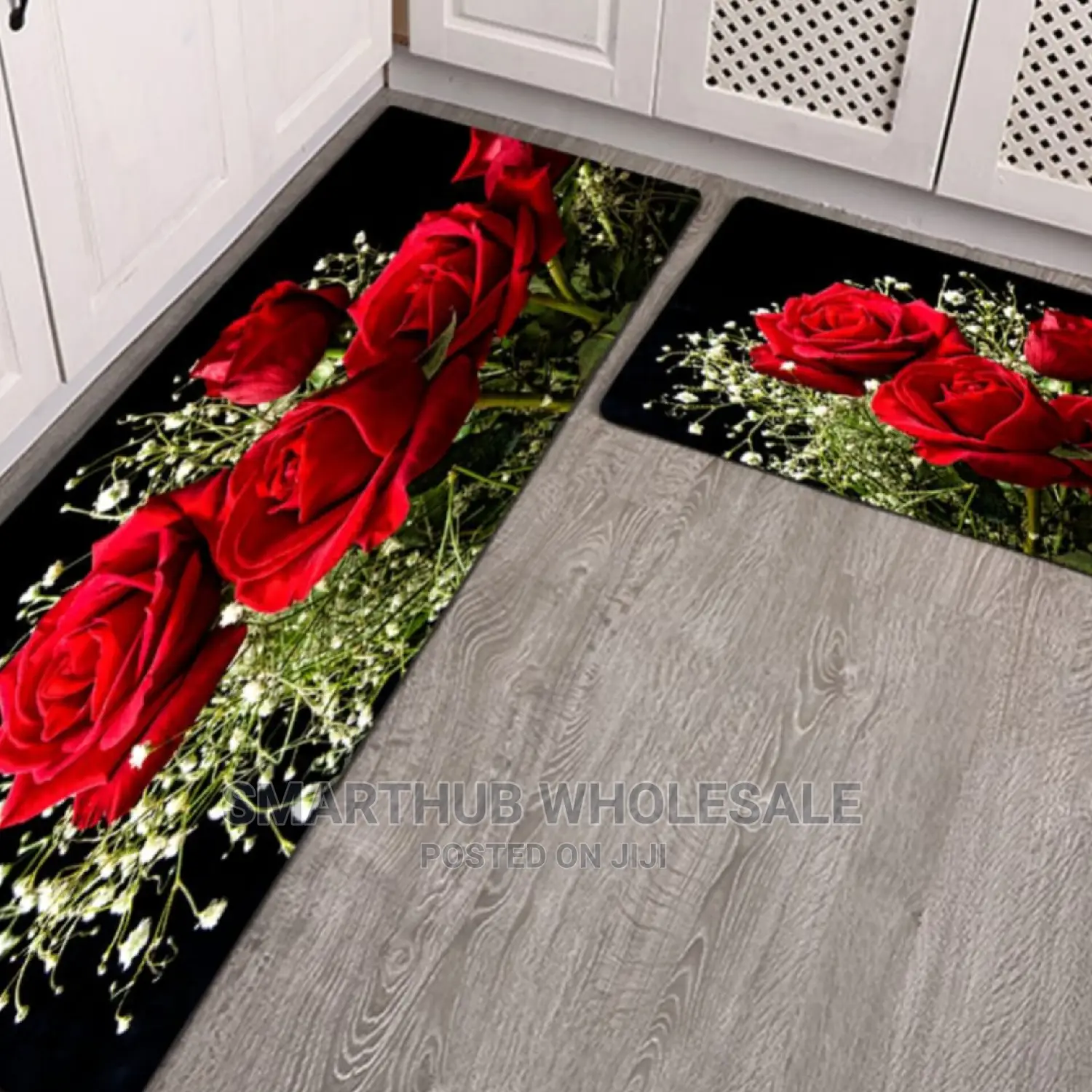 3d Kitchen Mats 2pcs in a Set 40by60cm