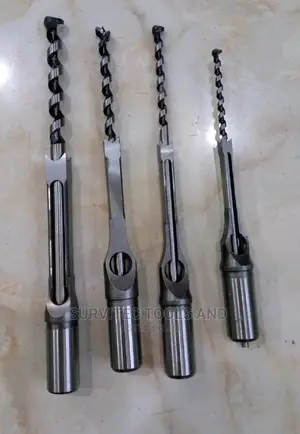 4pcs HSS Square Twist Drill Bits
