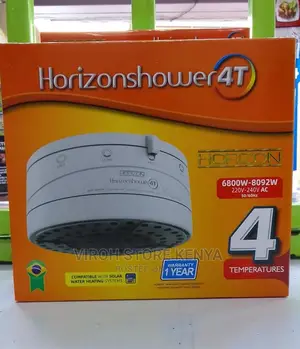 Horizonshower 4T Showerhead for Salty Water