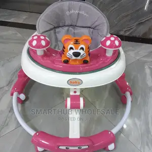 Quality Baby Walker/Melody Pink