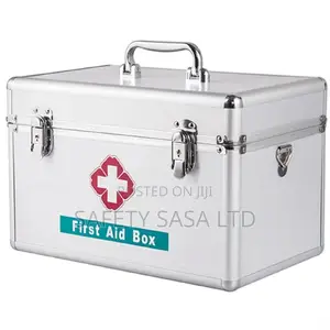 Aluminum First Aid Kit: First Aid Kit Box