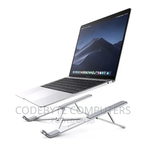 Ugreen Foldable Adjustable Laptop Stand - Silver - Lp451