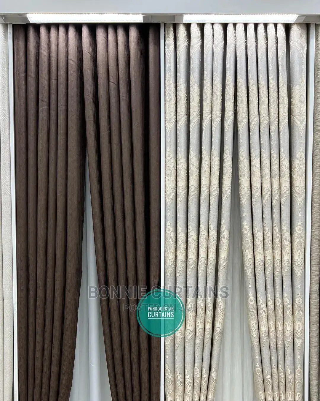 Heavy Curtains Available for Sale
