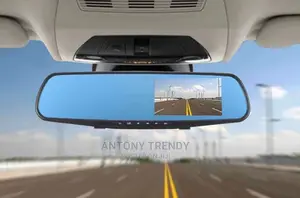 4.3" Mirror Dual Dash Cam, 1080P Dual Lens