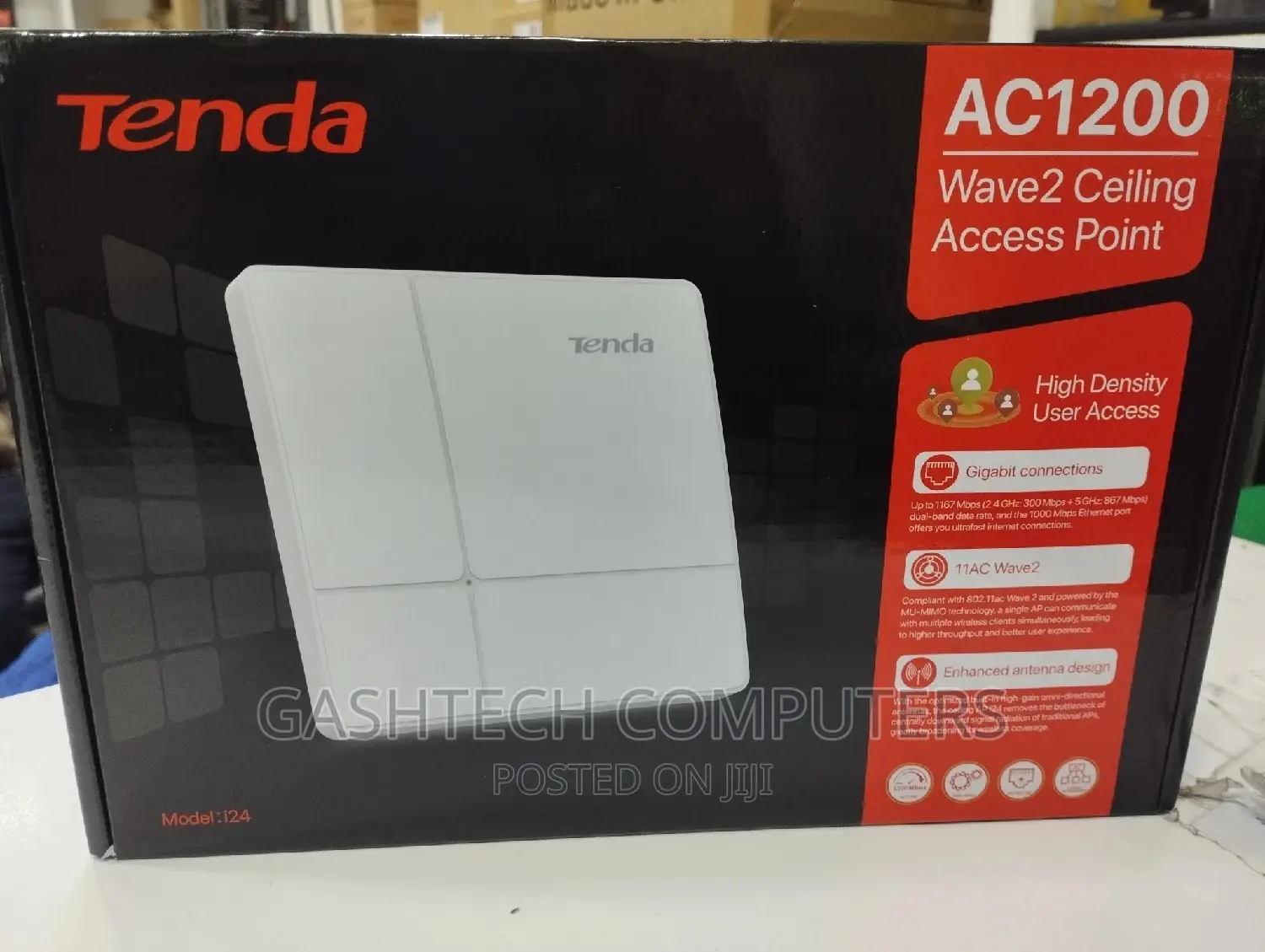 Tenda Ac1200 I24 Wave2 Ceiling Access Point