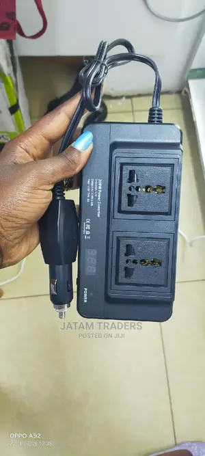 Powerful 200w Car Inverter With 4 Usb Ports