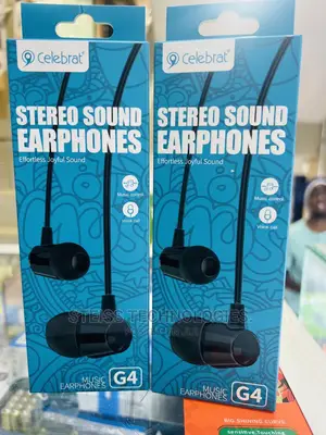Celebrat G4 Stereo Earphones.