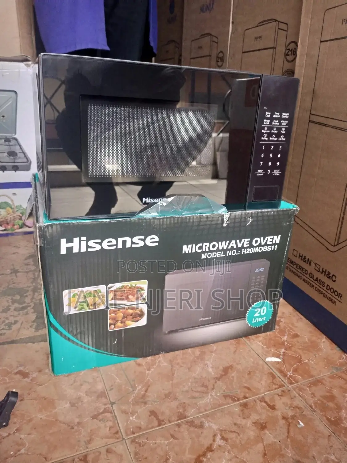 Hisense Black Digital  Microwave  New