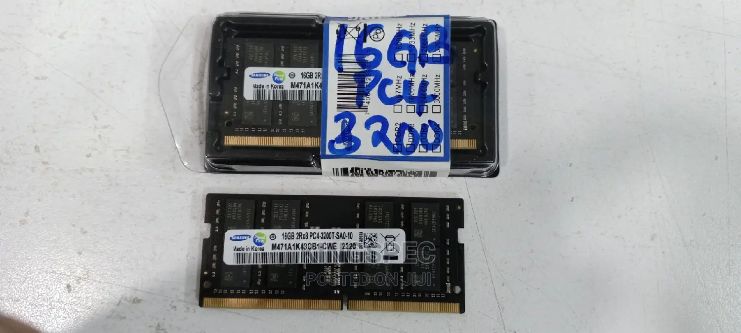 Laptop Memory 16gb Ddr4(Pc4)-3200mhz
