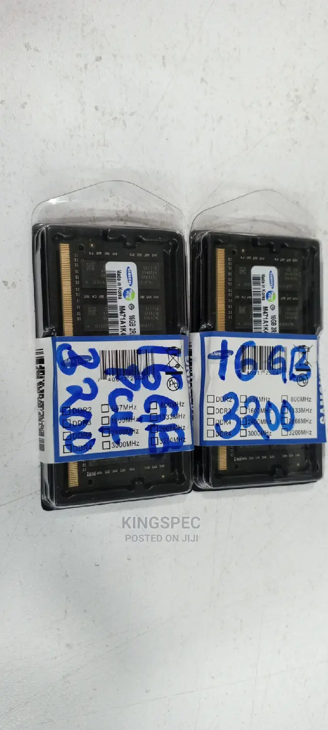 Laptop Memory 16gb Ddr4(Pc4)-3200mhz