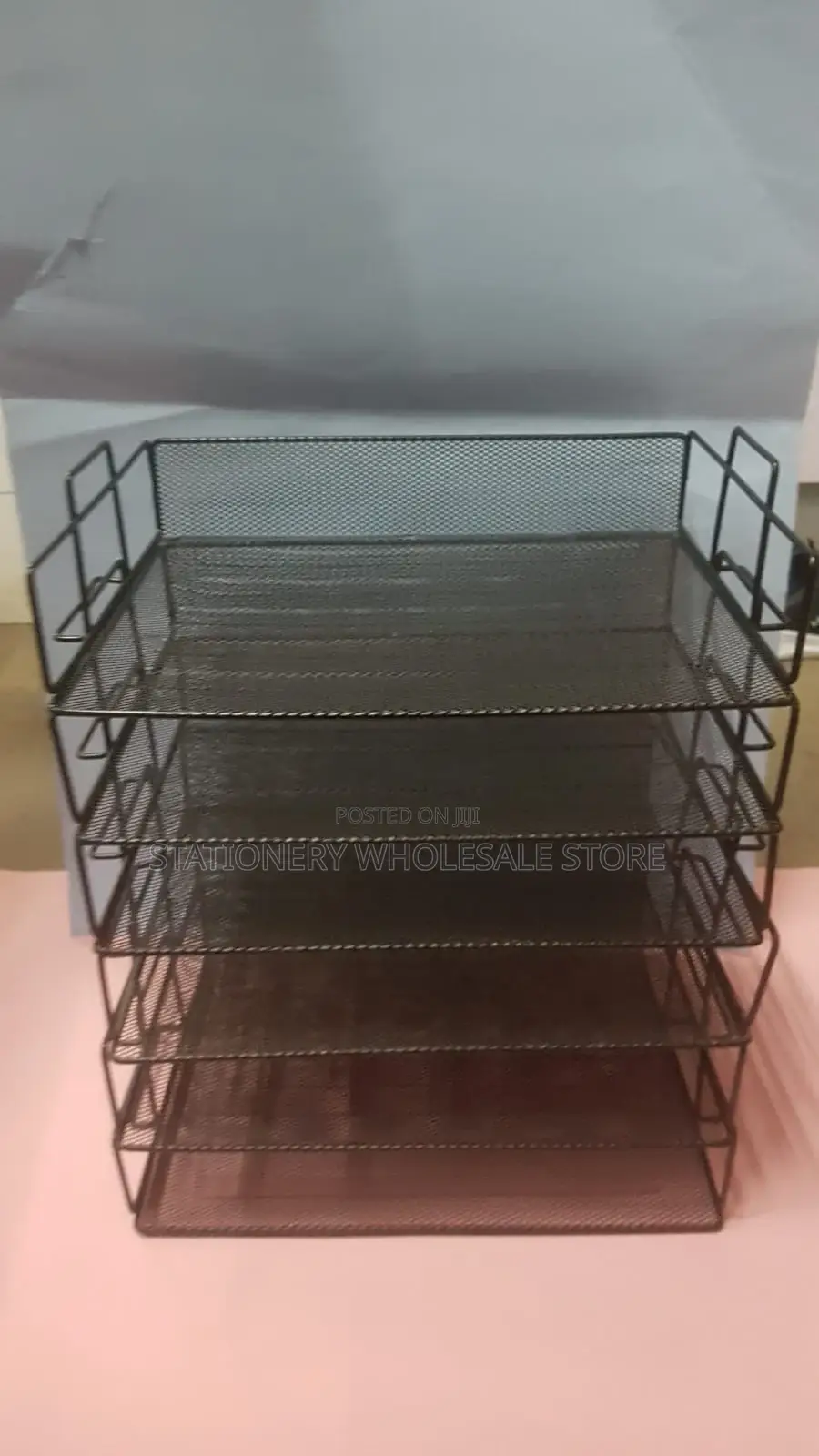 Metallic Document Tray 6 Tier Document Tray