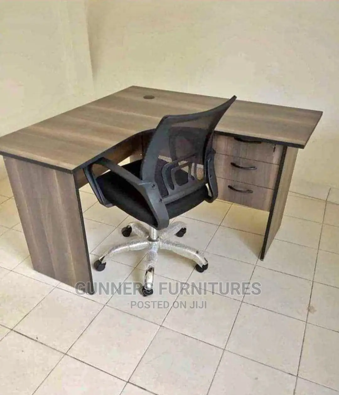 Office Desk and Chair.