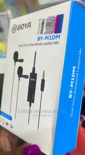 Boya (By-M1dm)Double Wireless Mic.